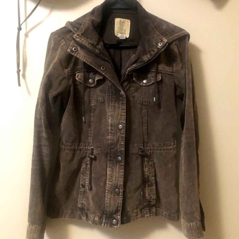 Full Tilt brown corduroy jacket